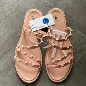 NWT Size 7Jelly Slide Sandals for Women